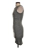 Leith Solid Gray Casual Dress Size XXS - photo 5