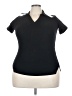 Universal Standard Black Short Sleeve Turtleneck Size 3X - photo 1
