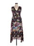 Just... Taylor 100% Polyester Print Pink Black Cocktail Dress Size 14 - photo 1