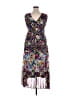 Just... Taylor 100% Polyester Print Pink Black Cocktail Dress Size 14 - photo 2