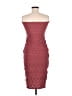 Unbranded Burgundy Brown Cocktail Dress Size M - photo 2