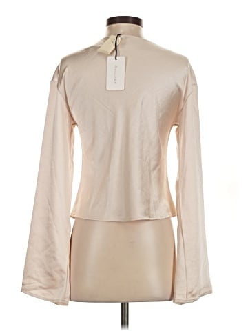 Line & Dot Long Sleeve Blouse (view 2)