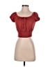 Forever 21 Red Short Sleeve Top Size S - photo 1