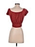 Forever 21 Red Short Sleeve Top Size S - photo 2