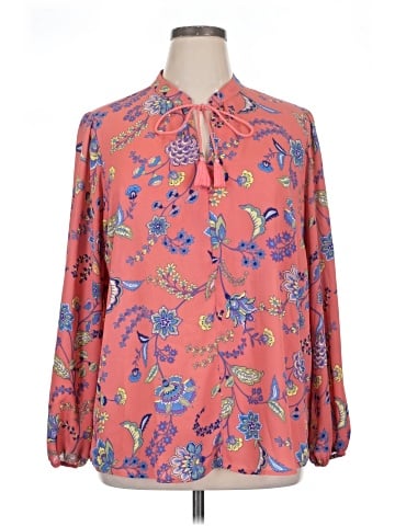 Belle By Kim Gravel Long Sleeve Blouse (view 1)
