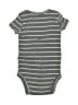 Carter's 100% Cotton Stripes Gray Short Sleeve Onesie Size Newborn - photo 2