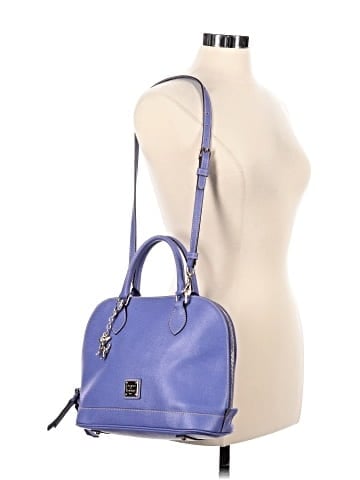 Dooney & Bourke Leather Satchel (view 2)
