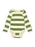 Carter's 100% Cotton Stripes Green Long Sleeve Onesie Size Newborn - photo 1