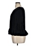 Solitaire 100% Rayon Black 3/4 Sleeve Top Size XL - photo 5