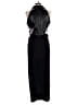 Donna Karan New York Solid Black Jumpsuit Size 16 - photo 2