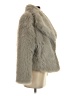 Unbranded 100% Polyester Gray Faux Fur Jacket Size S - photo 4