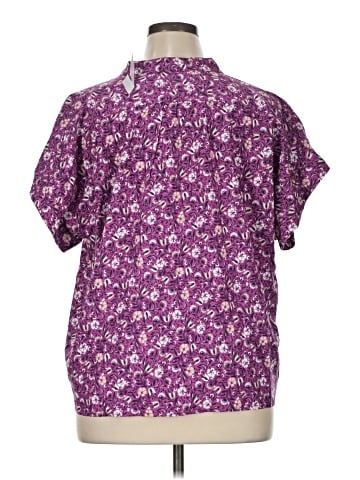 Ann Taylor Factory Short Sleeve T-Shirt (view 2)
