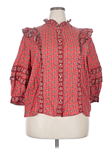 Sundance 3/4 Sleeve Blouse (view 1)