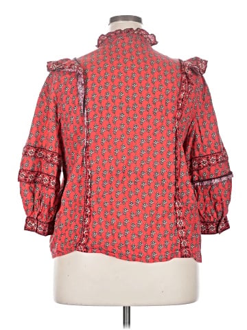 Sundance 3/4 Sleeve Blouse (view 2)