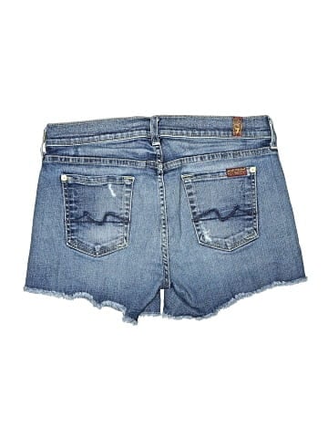7 For All Mankind Denim Shorts (view 2)