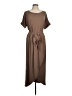 Zenana Brown Casual Dress Size M - photo 1