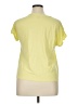 Max Studio Yellow Short Sleeve T-Shirt Size XL - photo 2