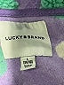 Lucky Brand 100% Polyester Print Purple Track Jacket Size 14 - 16 - photo 3