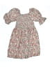Iris & Ivy 100% Polyester Floral Gray Dress Size 10 - photo 1