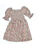Iris & Ivy 100% Polyester Floral Gray Dress Size 10 - photo 2