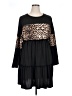 Unbranded Animal Print Black Casual Dress Size XL - photo 1