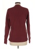 Theory 100% Cotton Burgundy Pullover Sweater Size M - photo 2