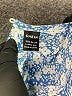 Shein 100% Polyester Print Blue Casual Dress Size 8 - 10 - photo 7