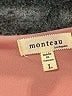Monteau Pink Sleeveless Blouse Size L - photo 7