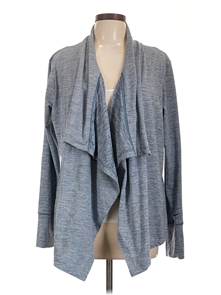 Pre-owned Nike Cardigan Sweater In Blue
