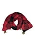 Mud Pie 100% Polyester Houndstooth Red Scarf One size - photo 1