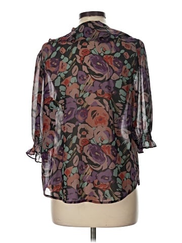 Lauren by Ralph Lauren 3/4 Sleeve Blouse (view 2)