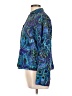 Chico's 100% Silk Paisley Blue Silk Blazer Size Lg (2) - photo 5