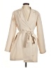 Boohoo Ivory Trenchcoat Size 6 - photo 1