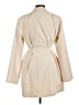 Boohoo Ivory Trenchcoat Size 6 - photo 2