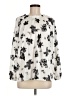 Ann Taylor Ivory Long Sleeve Blouse Size M - photo 1