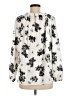 Ann Taylor Ivory Long Sleeve Blouse Size M - photo 2
