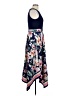 Elle Floral Blue Casual Dress Size S - photo 4