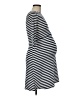 Seraphine Stripes Black Casual Dress Size 6 Maternity - photo 4