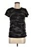 Athleta 100% Cotton Camo Black Active T-Shirt Size M - photo 1
