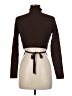 Babaton Brown Turtleneck Sweater Size M - photo 2
