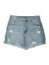 Sincerely Jules Blue Denim Shorts Size 28 waist - photo 1