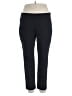 Eileen Fisher Solid Black Active Pants Size L - photo 1