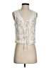 Assorted Brands Ivory Sleeveless Blouse Size S - photo 1