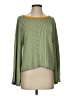 Left Coast by Dolan Houndstooth Green Pullover Sweater Size S - photo 1