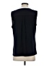 Tommy Hilfiger Blue Black Sleeveless Blouse Size 2 - photo 2