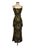 o.p.t 100% Polyester Chevron-herringbone Gold Cocktail Dress Size S - photo 1