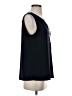Tommy Hilfiger Blue Black Sleeveless Blouse Size 2 - photo 4