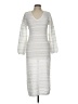 Unbranded 100% Polyester Ivory Casual Dress Size L - photo 1