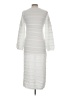 Unbranded 100% Polyester Ivory Casual Dress Size L - photo 2