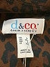 D&Co. Animal Print Brown Blazer Size XL - photo 6
